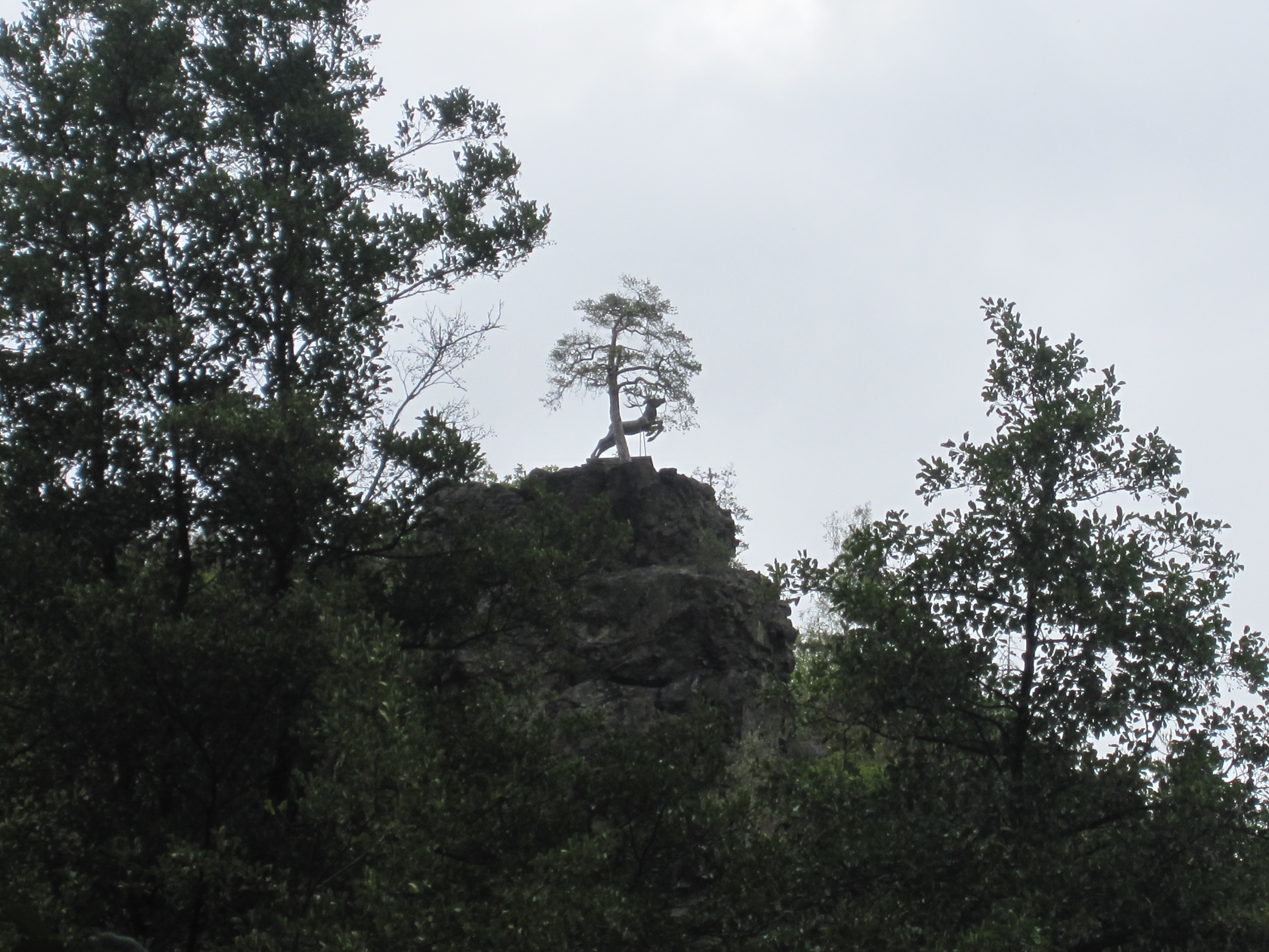 Das wildromantische Höllental mit dem Hirschprung